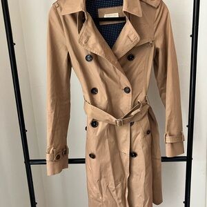 Massimo Dutti Camel Trench Coat